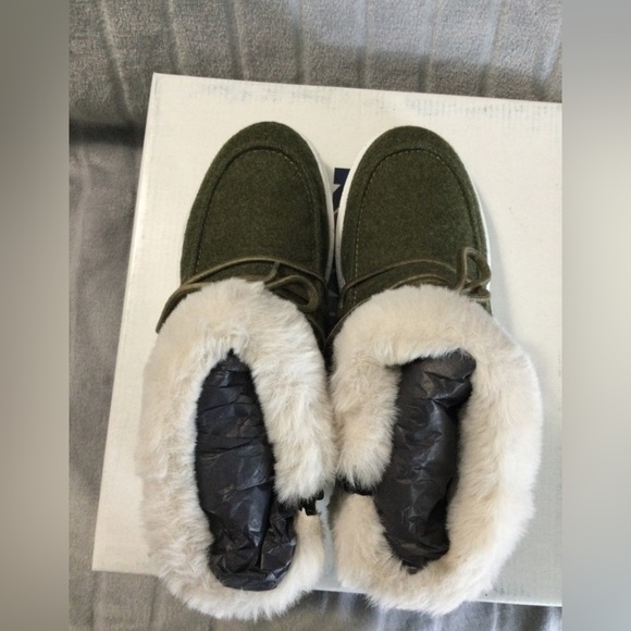 Romika Helsinki 01 Olive Faux Fur Boot Sneaker EU 36 US 5 to 5.5 - Picture 6 of 12